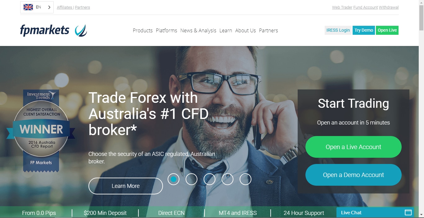 Fp markets forex review
