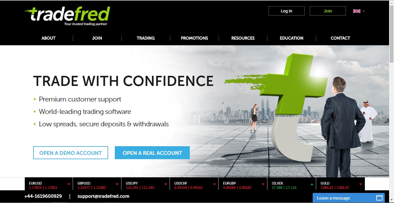 TradeFred Website